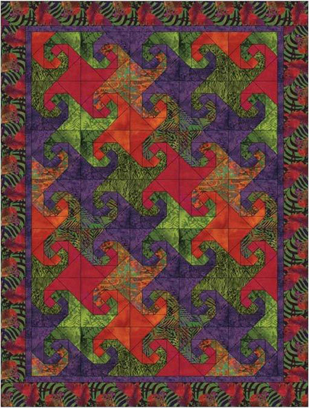 Let's Dance Quilt BL2-106e - Downloadable Pattern