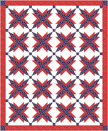 Crown Roast Quilt Pattern BL2-226 - Paper Pattern