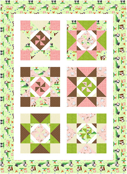 Book Swap Quilt Pattern BL2-235 - Paper Pattern