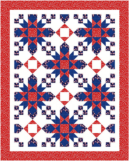 Flurries Quilt BL2-239e - Downloadable Pattern