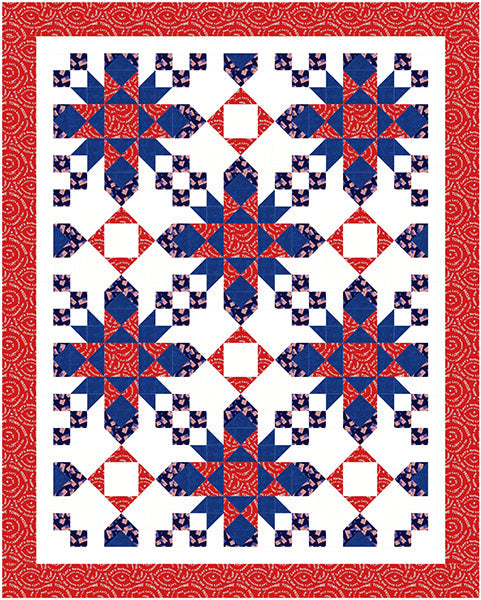 Flurries Quilt Pattern BL2-239 - Paper Pattern