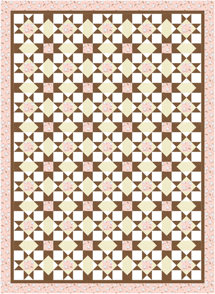 Chicken Coop Quilt BL2-245e - Downloadable Pattern