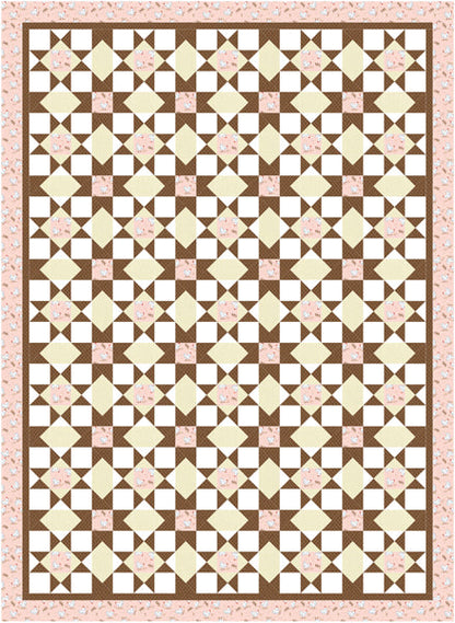 Chicken Coop Quilt Pattern BL2-245 - Paper Pattern