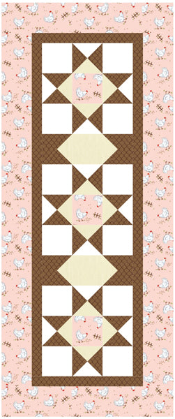 Chicken Coop Quilt BL2-245e - Downloadable Pattern