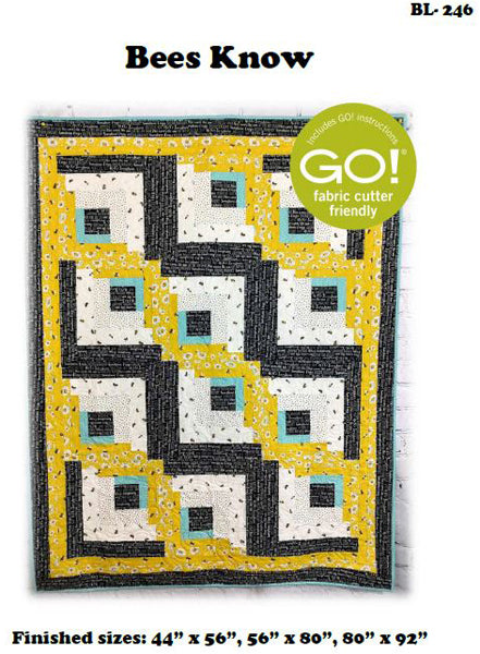 Bees Know Quilt BL2-246e - Downloadable Pattern