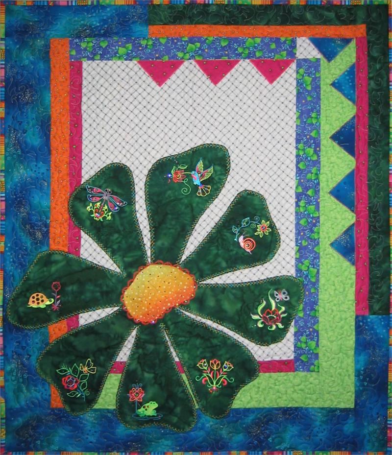 Dancin' Daisy Quilt BS2-234e - Downloadable Pattern