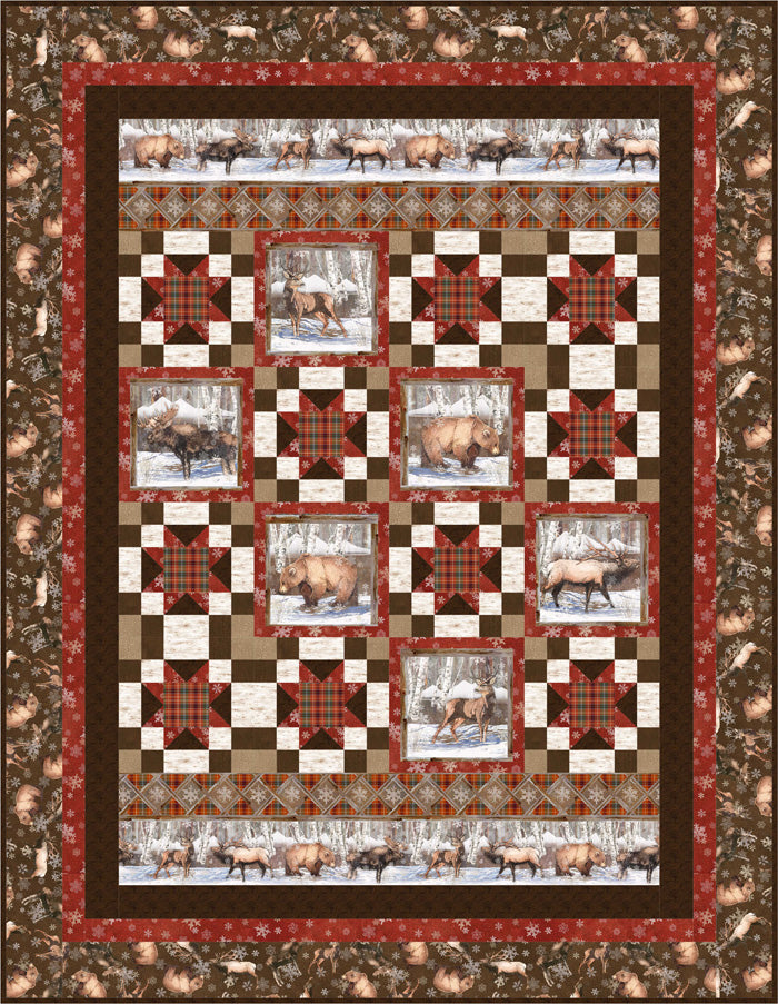 Nature's Window Quilt Pattern BS2-415w  - Wholesale Product