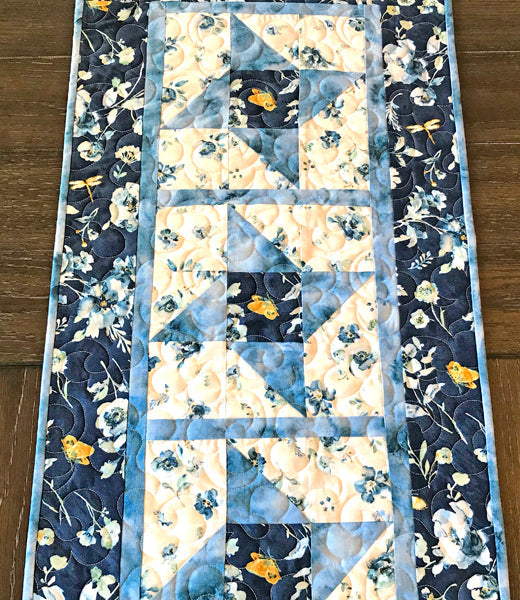 Friendship Star Table Runner Quilt Pattern CCQ-053 - Paper Pattern