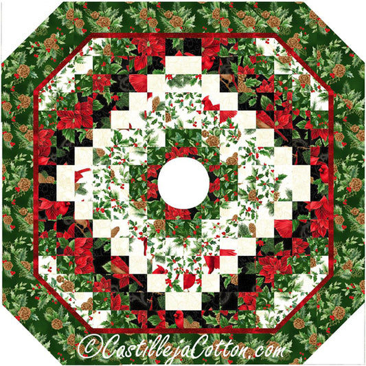 Splendor Tree Skirt Pattern CJC-409415 - Paper Pattern