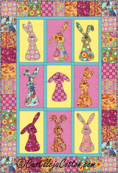 Bunnies Galore Quilt Pattern CJC-4461w  - Wholesale Product