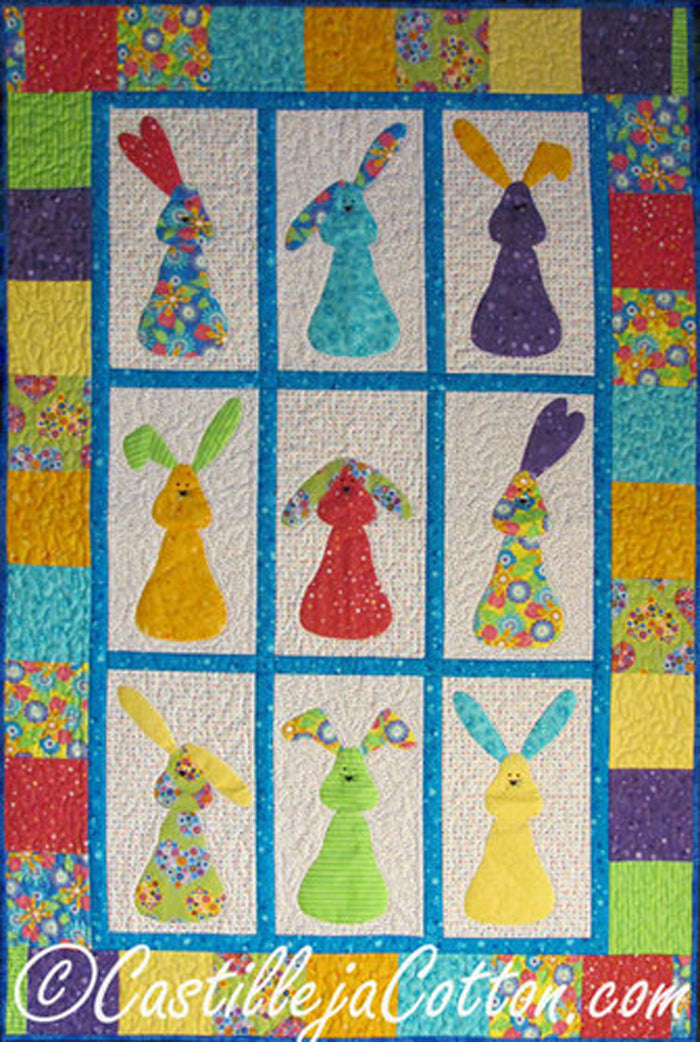 Bunnies Galore Quilt Pattern CJC-4461w  - Wholesale Product