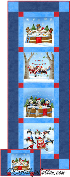 Four Nines Table Runner Pattern CJC-50173w  - Wholesale Product