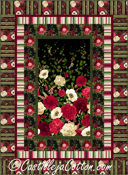 Carina Rose Garden Quilt Pattern CJC-51951w  - Wholesale Product