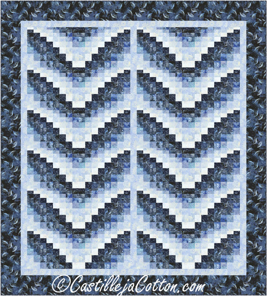 Queen Whale Tails Quilt Pattern CJC-52842w  - Wholesale Product