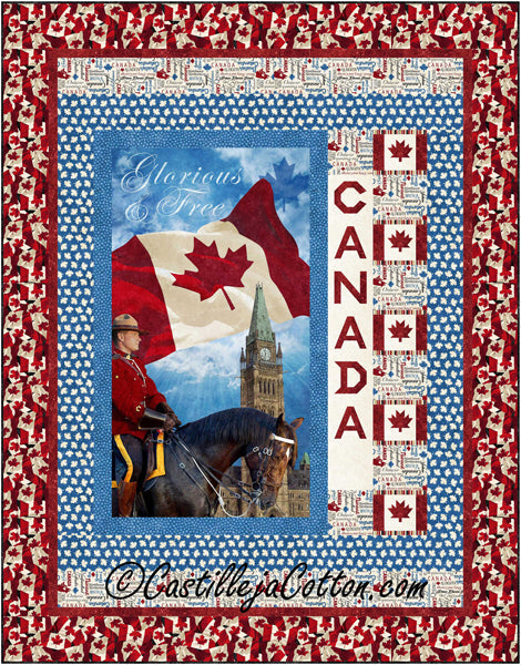 Glorious and Free Quilt Pattern CJC-53711w  - Wholesale Product