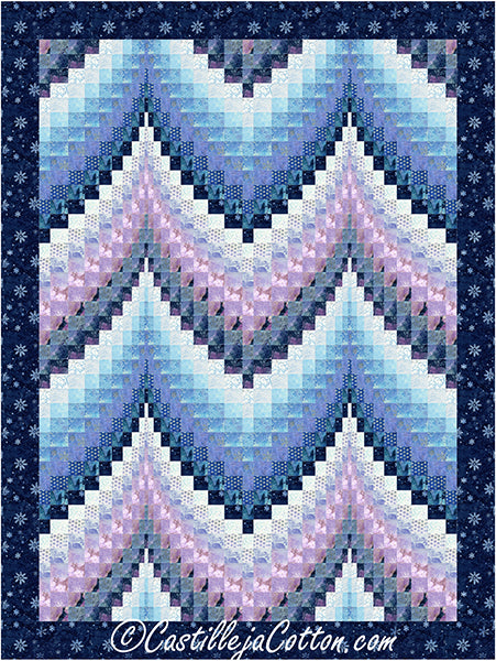 Bargello Frost Quilt CJC-53773e - Downloadable Pattern