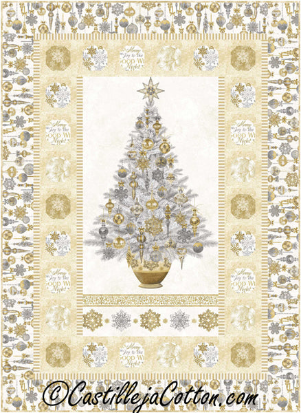 Ornaments and Tree Quilt Pattern CJC-55231w  - Wholesale Product