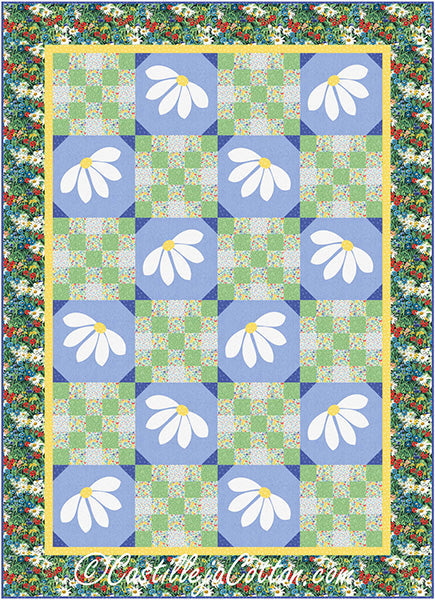 Dancing Daisies Quilt Pattern CJC-56771 - Paper Pattern