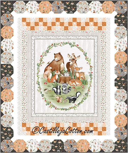 Forest Animals Quilt CJC-58211e - Downloadable Pattern