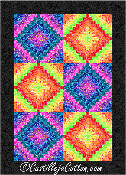 Calliope Sixteen FQ Trip Quilt Pattern CJC-58672 - Paper Pattern