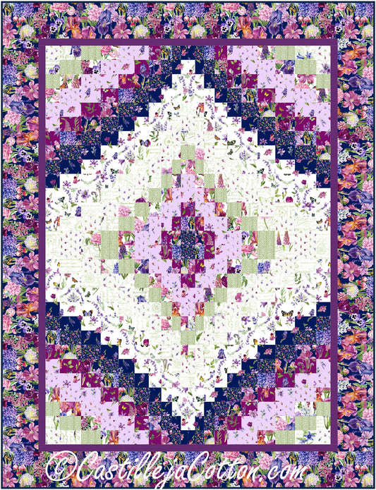 Bargello Garden Quilt CJC-58731e - Downloadable Pattern