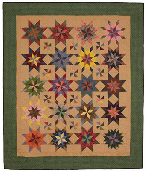 Summer Fireworks Quilt Pattern CMQ-141 - Paper Pattern