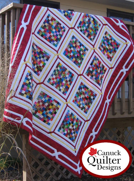 Quilter's Scrapbook Quilt CQD-1034e - Downloadable Pattern