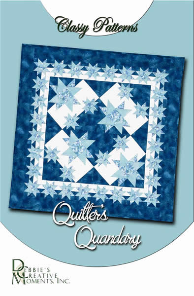 Quilter's Quandary Lap - Classy Quilt DCM-016e - Downloadable Pattern