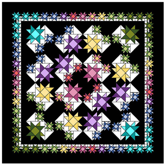 Quilter's Quandary Queen Quilt DCM-042e - Downloadable Pattern