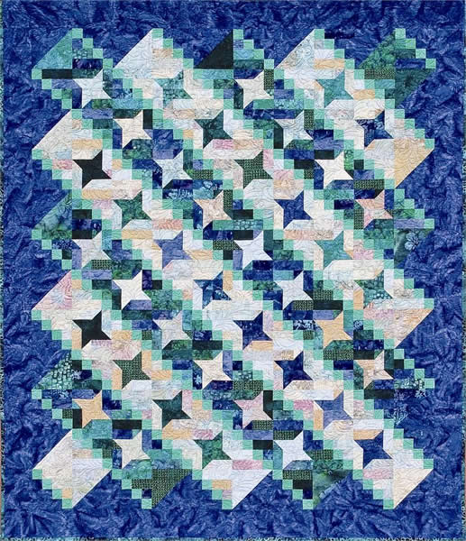 Quilter's Trails Quilt DCM-501e - Downloadable Pattern