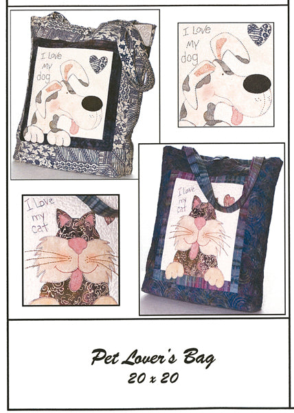 Pet Lover's Bag HBH-102e - Downloadable Pattern