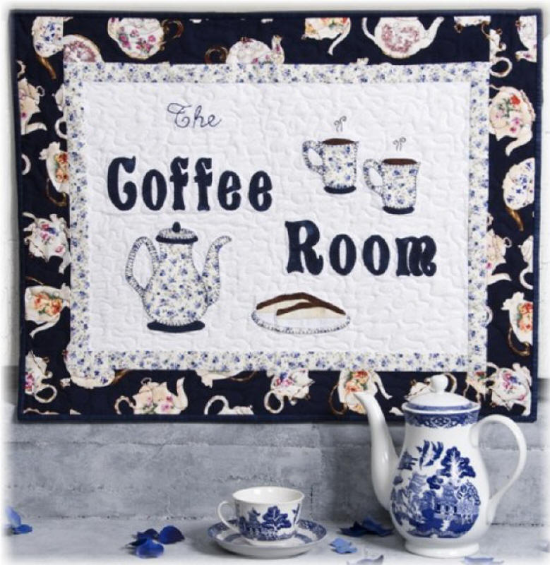 Coffee Room Wall Hanging Pattern HCH-009 - Paper Pattern