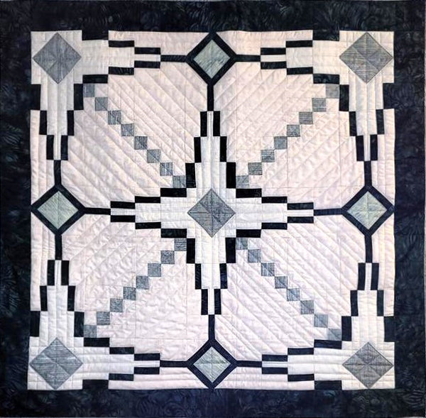 Weaver's Starburst Quilt HQ-206e - Downloadable Pattern