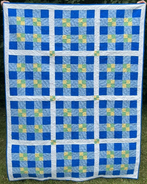 Secret Garden Quilt KB-70e - Downloadable Pattern