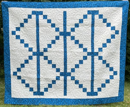 Split Diamonds Quilt KB-71e - Downloadable Pattern