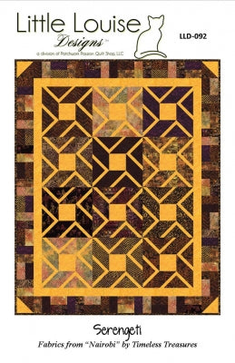 Serengeti Quilt Pattern LLD-092w  - Wholesale Product