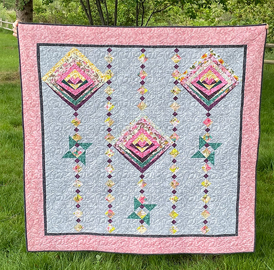 Peacock Garden Quilt NMD-111e - Downloadable Pattern