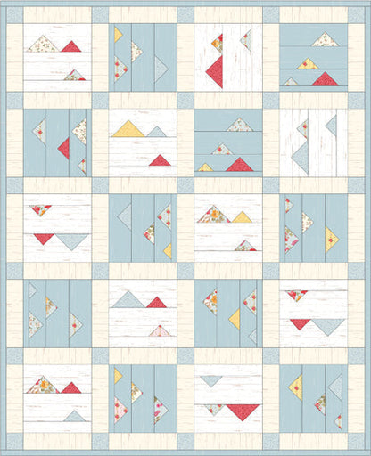 Shiplap Ahoy Quilts Pattern NZP-Q006w  - Wholesale Product