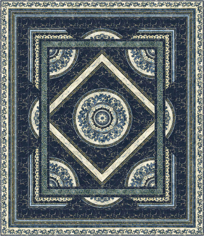 Florentine Floor Quilt Pattern PC-165w  - Wholesale Product