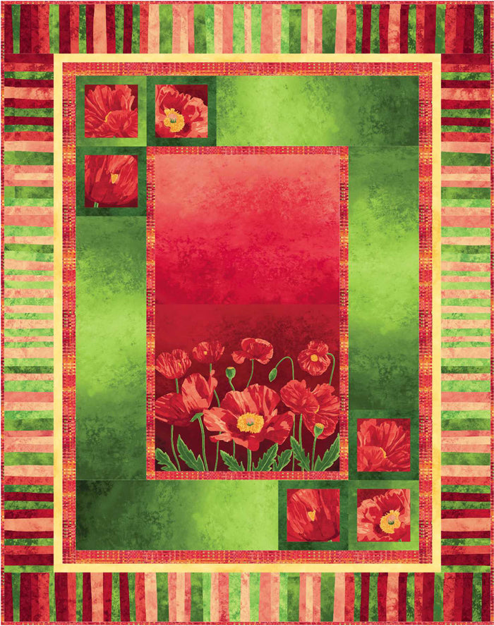 Flander's Field Quilt PC-172e - Downloadable Pattern