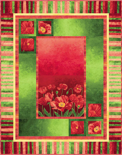 Flander's Field Quilt PC-172e - Downloadable Pattern