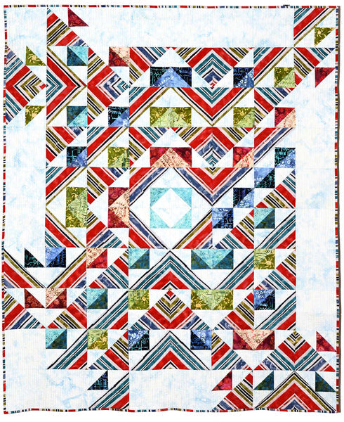 Abstract Quilt Pattern PC-217w  - Wholesale Product