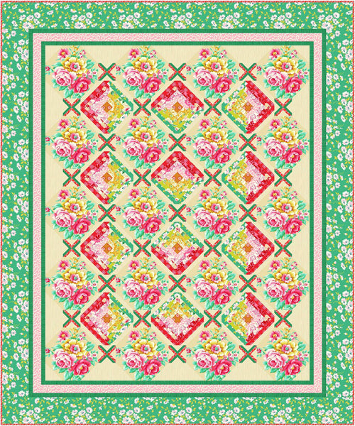 More than a Kiss Quilt Pattern PC-262w  - Wholesale Product