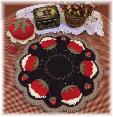 Memere's Pincushion & Candle Mat Pattern PLP-149 - Paper Pattern