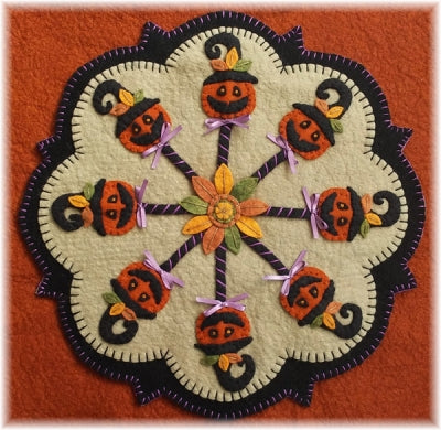 Pumpkin Pops Candle Mat Pattern PLP-183 - Paper Pattern