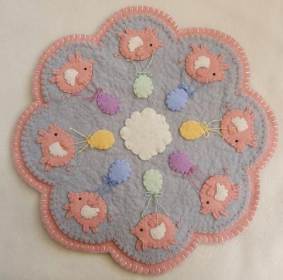 This Little Piggy....Flies! Table Mat Pattern PLP-196 - Paper Pattern