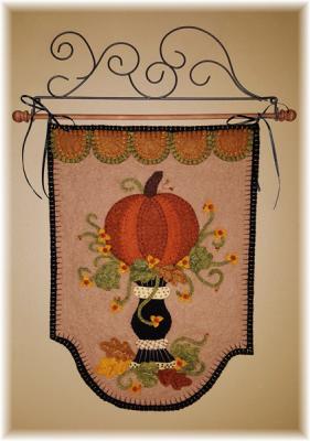 Once Upon A Pedestal Wall Hanging Pattern PLP-197 - Paper Pattern