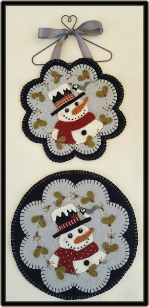 Frosty Friends Mini Mat Pattern PLP-246 - Paper Pattern