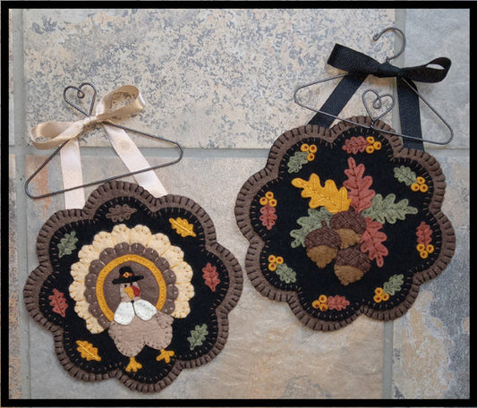 Simply Fall Mini Mats Pattern PLP-256 - Paper Pattern