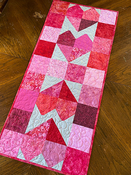 Charming Hearts Quilt PQ-009e - Downloadable Pattern